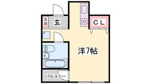 野里駅 徒歩24分 2階の物件間取画像